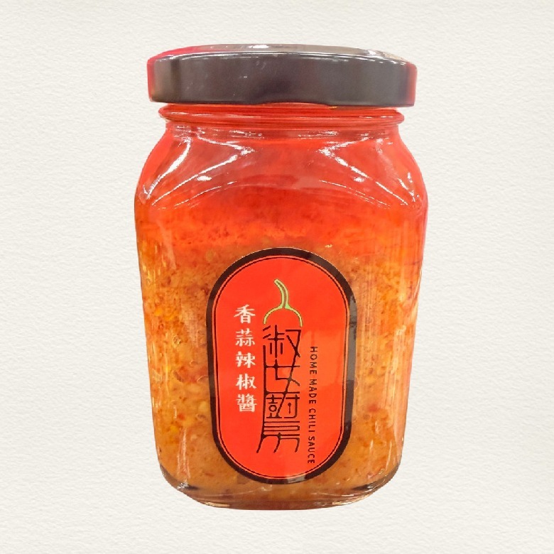 淑女廚房-青花椒麻醬/香蒜辣椒醬/雞油金蔥醬/金黃雞油 220-250g【現貨】-規格圖6
