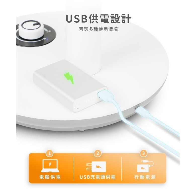Kolin 歌林 12吋USB供電DC立扇 KF-SD2445 【現貨】-細節圖7