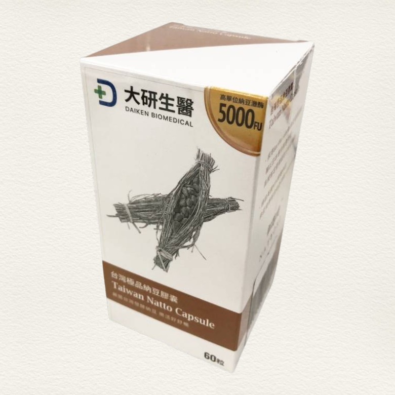 大研生醫 台灣極品納豆膠囊 60粒【現貨】-細節圖2
