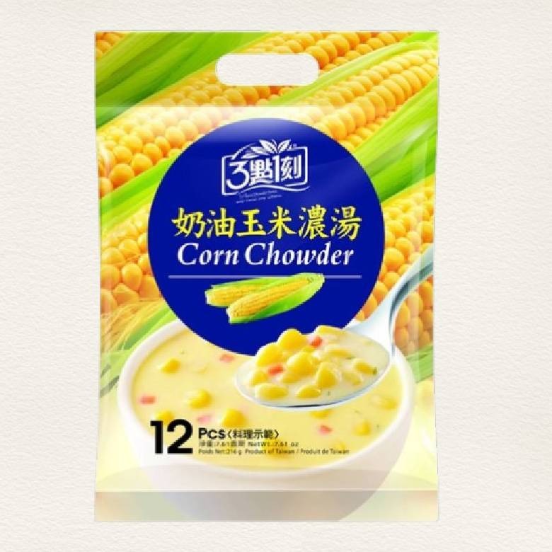 3點1刻濃湯-奶油玉米/法式蘑菇/香蟹風味 12入【現貨】-規格圖4