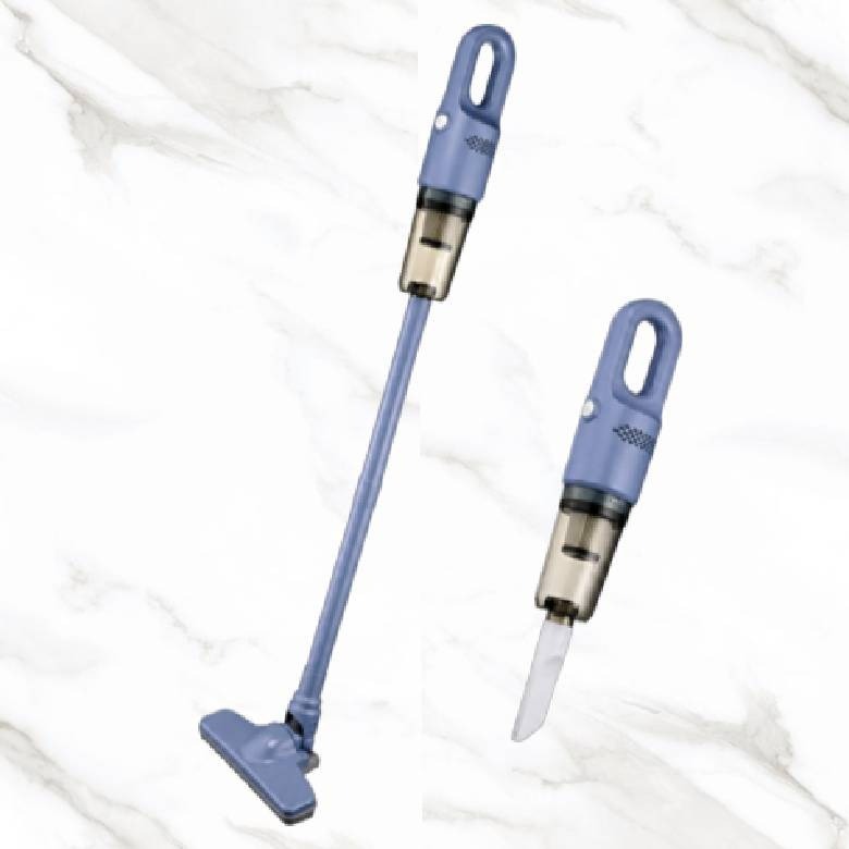 KINYO輕巧兩用手持吸塵器-綠色/藍色 KVC-6225【現貨】-藍色