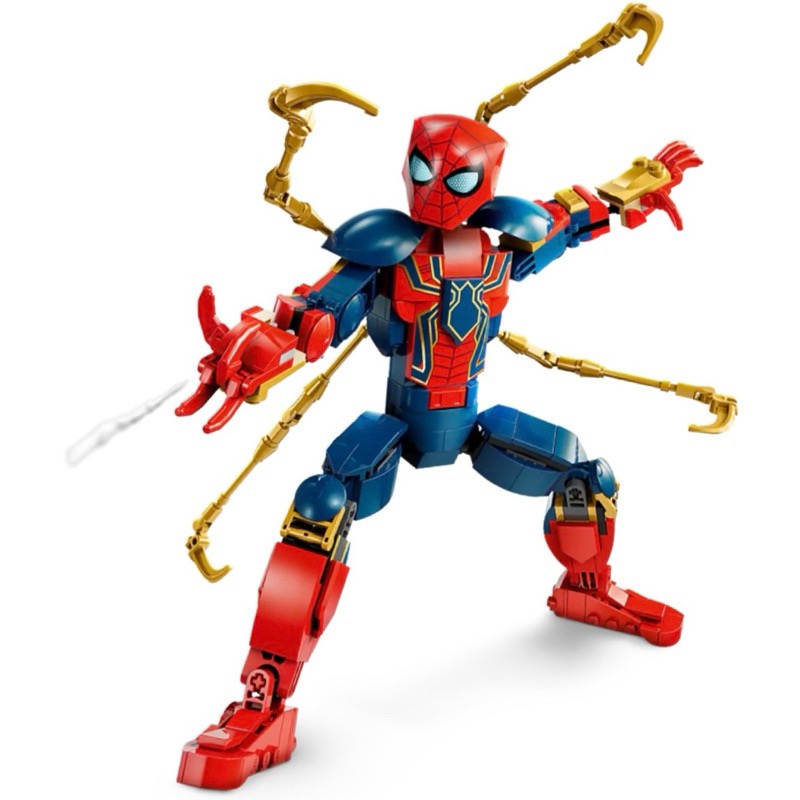 LEGO ® MARVEL 漫威系列 76298 鋼鐵蜘蛛人 Iron Spider-Man Construction-細節圖3