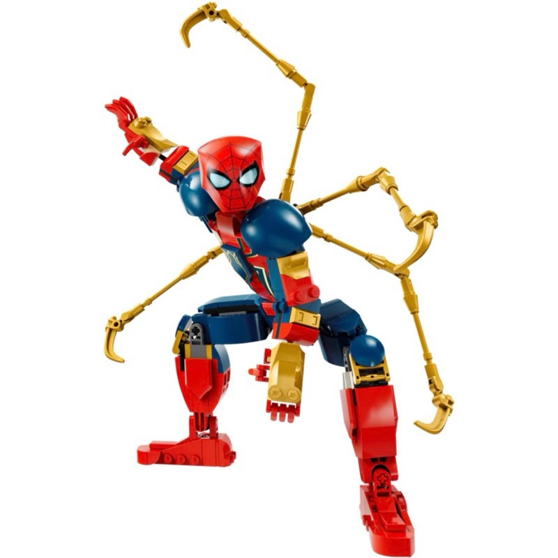 LEGO ® MARVEL 漫威系列 76298 鋼鐵蜘蛛人 Iron Spider-Man Construction-細節圖4