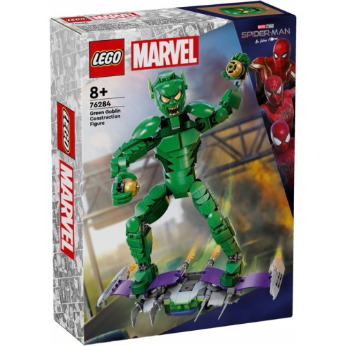 LEGO ® MARVEL 漫威系列 76284 綠惡魔Green Goblin Construction Figure