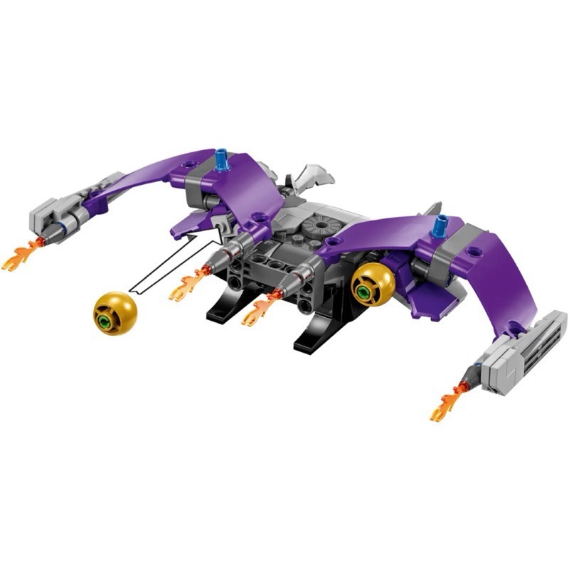 LEGO ® MARVEL 漫威系列 76284 綠惡魔Green Goblin Construction Figure-細節圖4