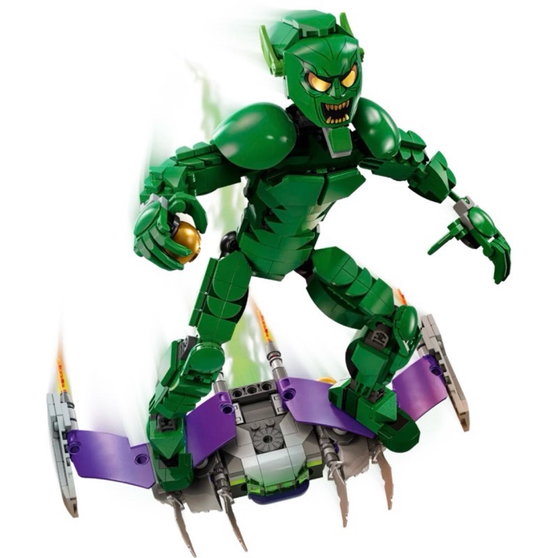 LEGO ® MARVEL 漫威系列 76284 綠惡魔Green Goblin Construction Figure-細節圖6