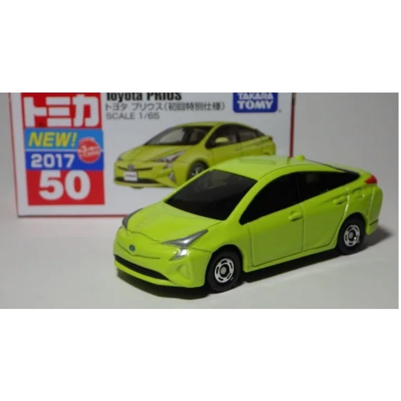 トミカ No.50 Toyota PRIUS トヨタ プリウス(初回特別仕様) Scale 1/65-細節圖2