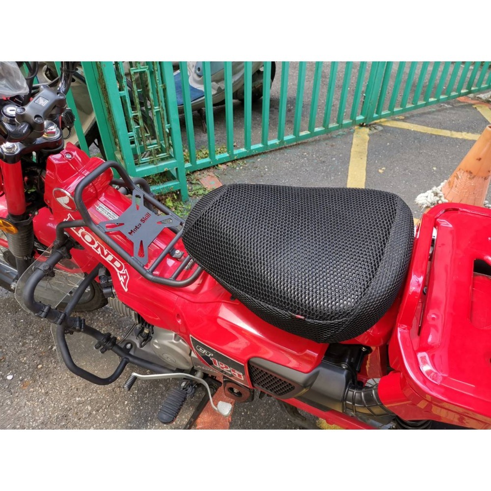 機車坐墊降溫【誠都牌™️】雙座機車隔熱網椅套 - 適用4MICA/大樂/金發財/超級金牌 CT125 【台灣製👍】-規格圖7