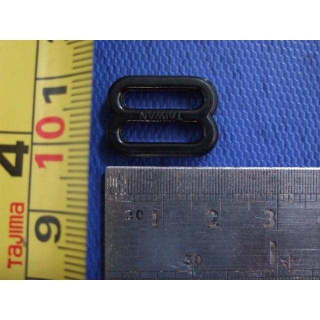 【誠都牌】高雄 手工藝品 黑色 雙孔 止滑 彈力扣 圓鬆緊帶 黑色 彩色 日型環  拉鍊 拼布材料-細節圖2