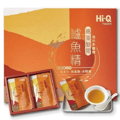 Hi-Q health褐藻醣膠鱸魚精 60ml*5包/盒