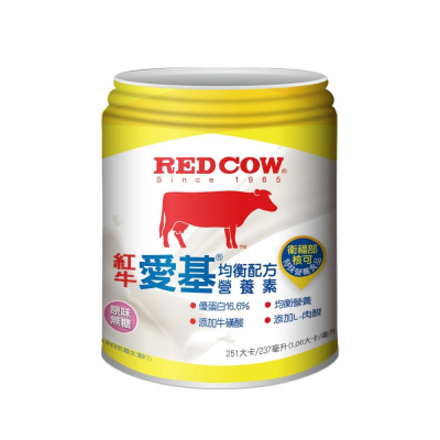 紅牛愛基均衡配方營養素 (液狀原味)原味無糖 237mlx24瓶 箱