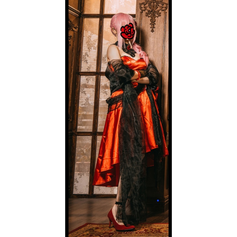 死神 森美聲 Calli Calliope 禮服 hololive holo COS COSPLAY 售 租-細節圖2