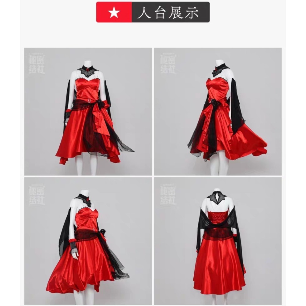 死神 森美聲 Calli Calliope 禮服 hololive holo COS COSPLAY 售 租-細節圖6