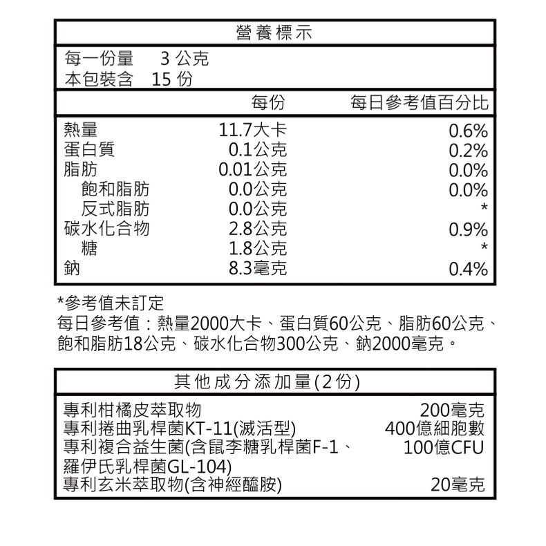 依萊爾-趣敏菌益生菌複方粉包(綜合水果口味)-細節圖3