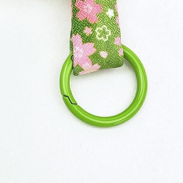 【現貨】三麗鷗 和風頭型娃娃鑰匙圈 SANRIO 日本正版 抹茶 櫻花 紅-細節圖3