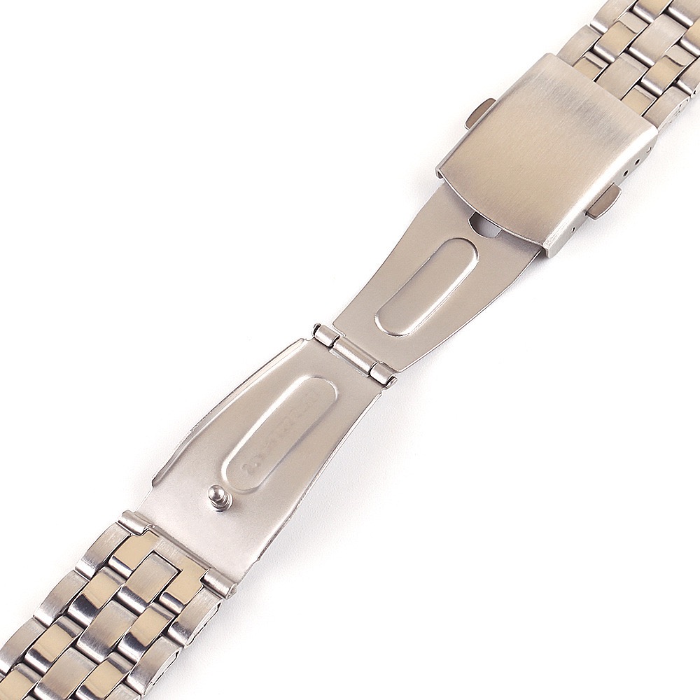 不鏽鋼 錶帶 表帶 五珠 飛機扣 鈦鋼 現貨 古董錶 古董表 鋼錶帶 鋼帶 非 米蘭錶帶 seiko gs ks LM-細節圖4