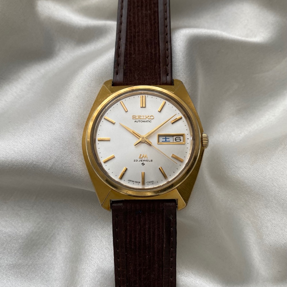 SEIKO VINTAGE 精工 古董錶 古董 古董表 自動機械錶 機械錶 LM 5606-7000 鐵道錶 鐵道表-細節圖2