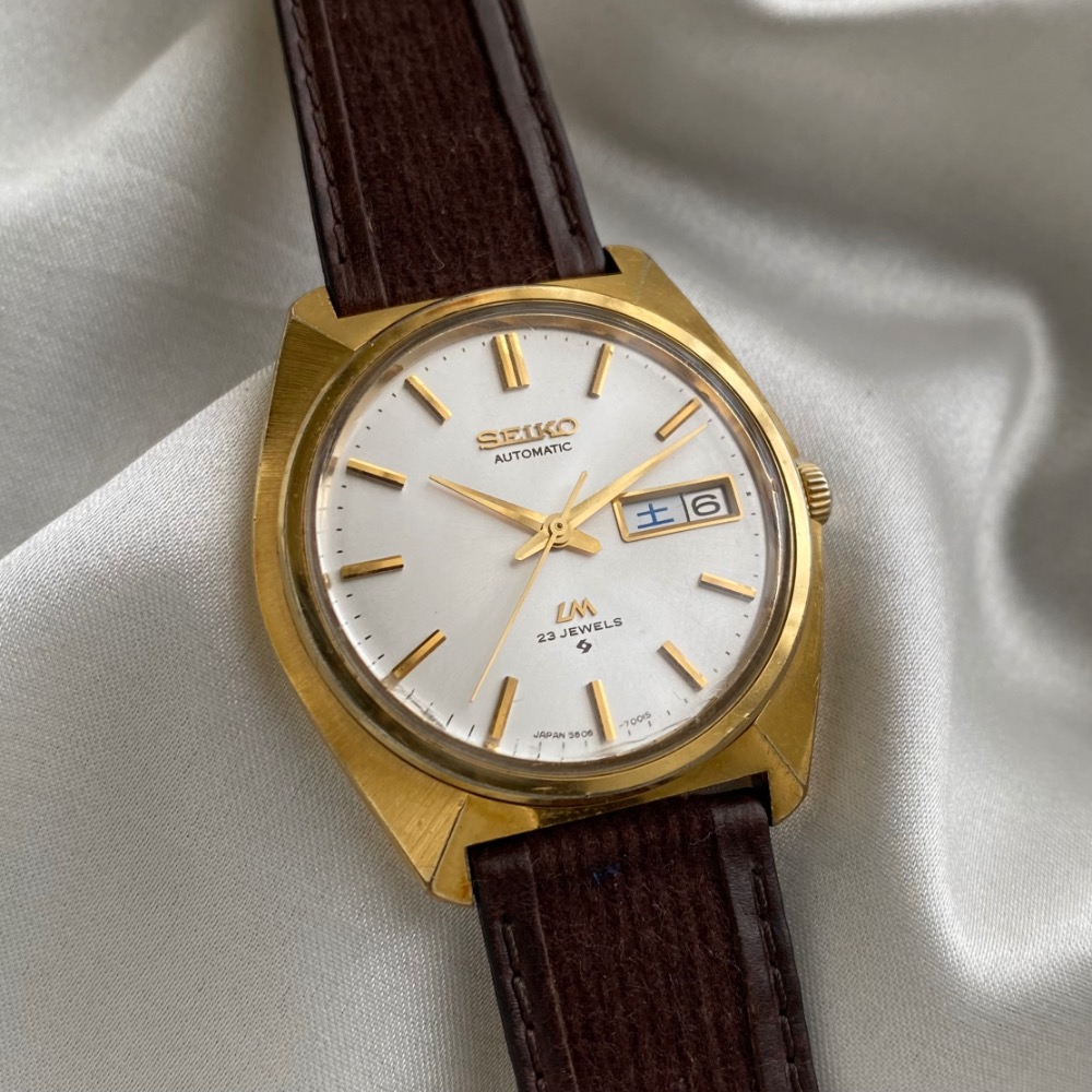 SEIKO VINTAGE 精工 古董錶 古董 古董表 自動機械錶 機械錶 LM 5606-7000 鐵道錶 鐵道表-細節圖5