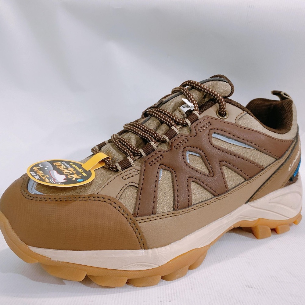 金英鞋坊~ GOODYEAR固特異 女款防水郊山健行鞋 登山鞋 12401-棕 超低直購價890元-細節圖2