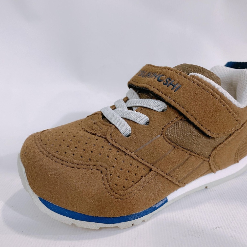 金英鞋坊~Moonstar 月星 童款TSUKIHOSHI機能運動鞋 10A3-咖啡 超低直購價690元-細節圖2