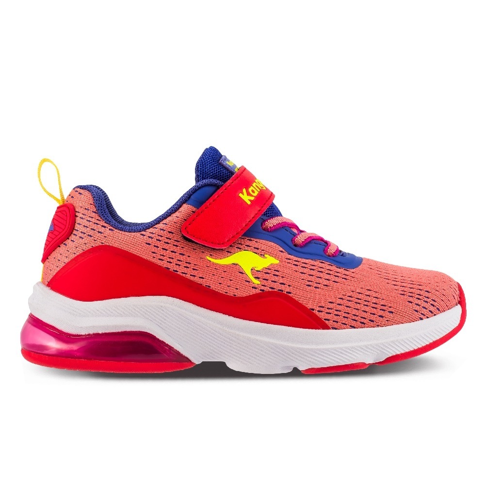 金英鞋坊~KangaROOS 童鞋RUN SWIFT輕量透氣緩震氣墊運動鞋11892-紅 超低直購價590元-細節圖4