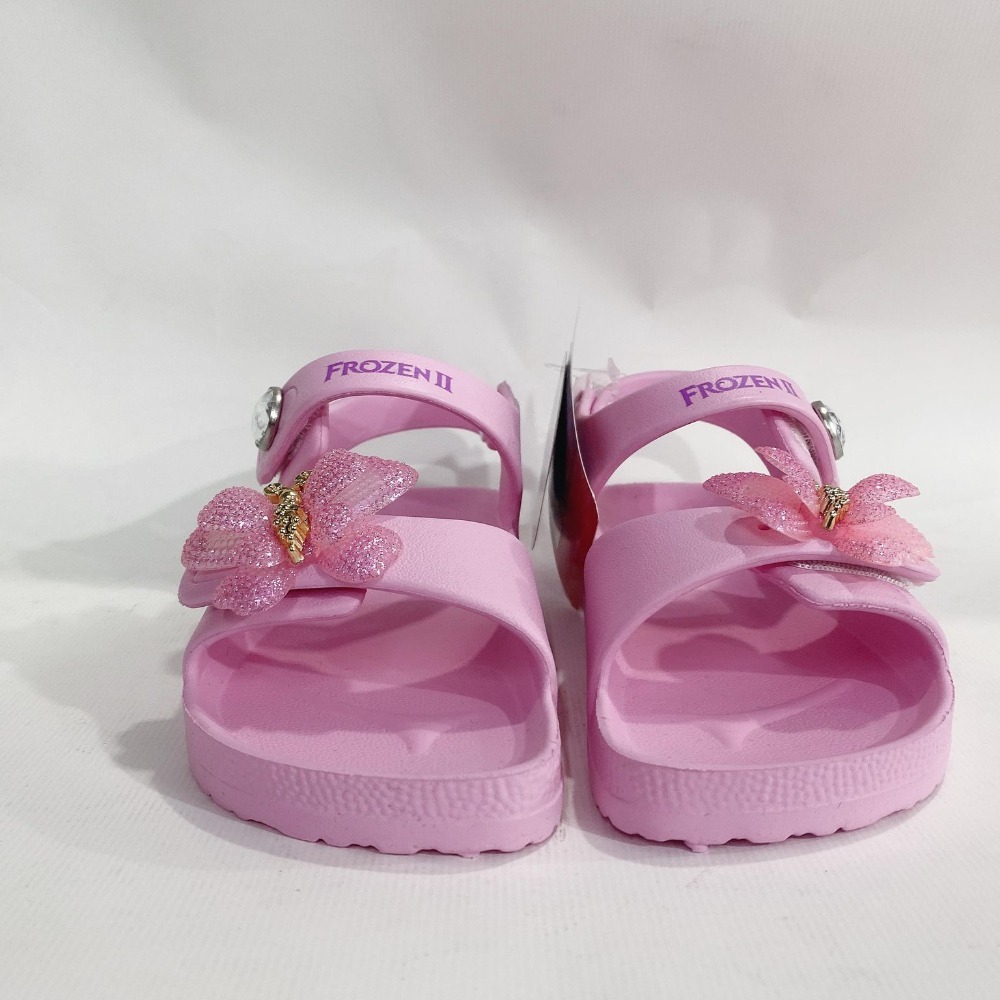金英鞋坊~ FROZEN II冰雪奇緣 童款防水超輕量涼鞋 14153-粉 台灣製造 超低直購價250元-細節圖4