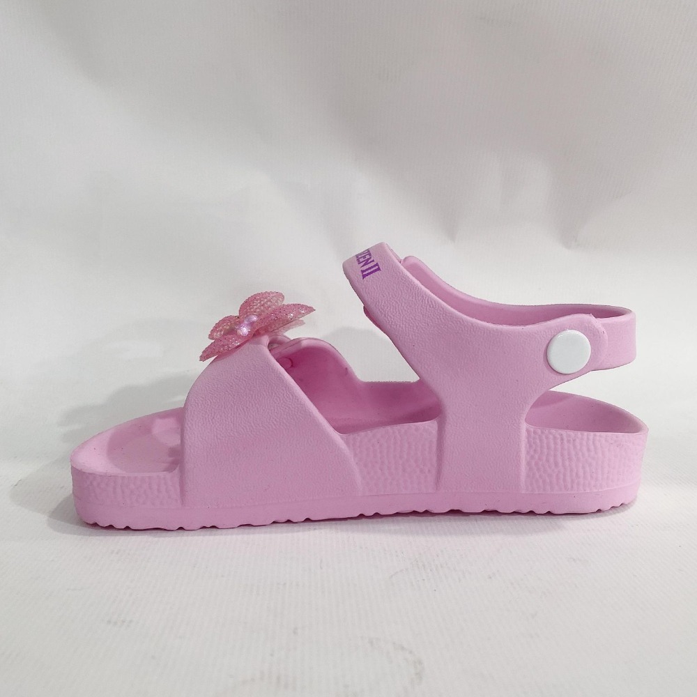 金英鞋坊~ FROZEN II冰雪奇緣 童款防水超輕量涼鞋 14153-粉 台灣製造 超低直購價250元-細節圖5