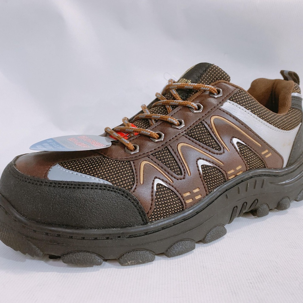 金英鞋坊Hanama悍馬 男款防穿刺多功能鋼頭安全鞋 618-咖(台灣製造) 超低直購價980元-細節圖2