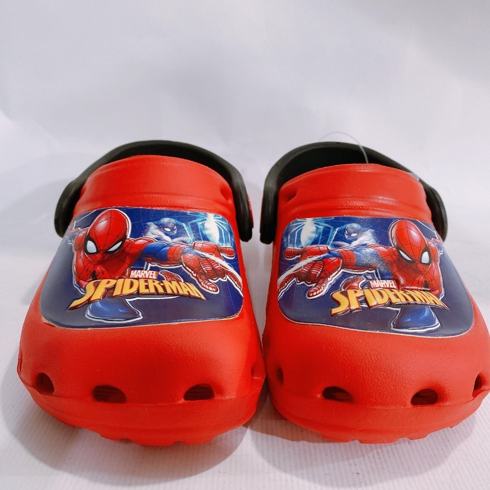 金英鞋坊 MARVEL 蜘蛛人 童鞋輕量防水布希鞋台灣製造) 11502-紅 超低直購價290元-細節圖4