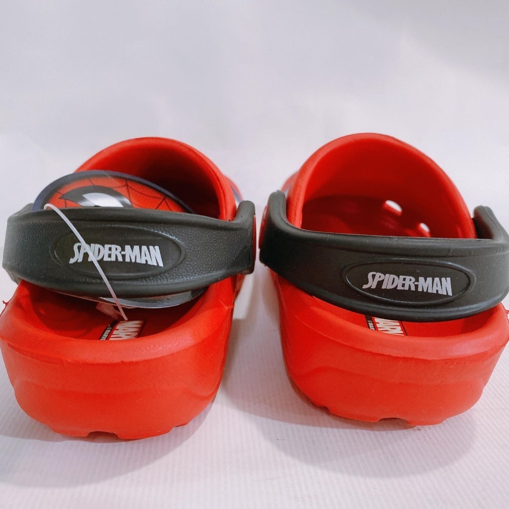 金英鞋坊 MARVEL 蜘蛛人 童鞋輕量防水布希鞋台灣製造) 11502-紅 超低直購價290元-細節圖7