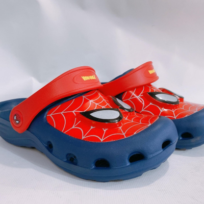 北台灣大聯盟 MARVEL 蜘蛛人 童鞋眼睛閃燈輕量防水布希鞋 09502-紅/藍 超低直購價299元