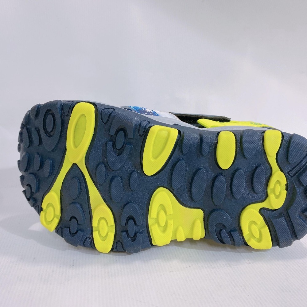 金英鞋坊~ 救援小隊變形警車POLI 羅伊 電燈護輕量涼鞋(台灣製造) 10226-藍綠 超低直購價299元(有燈)-細節圖6