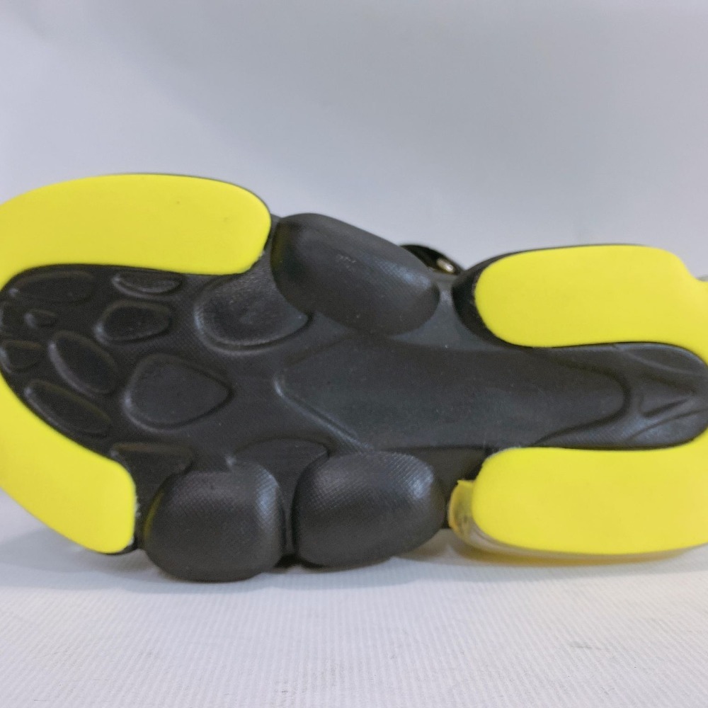 金英鞋坊~ LOTTO樂得-義大利第一品牌 童款輕量織帶氣墊涼鞋 3200-黑/螢光綠 超低直購價390元-細節圖6