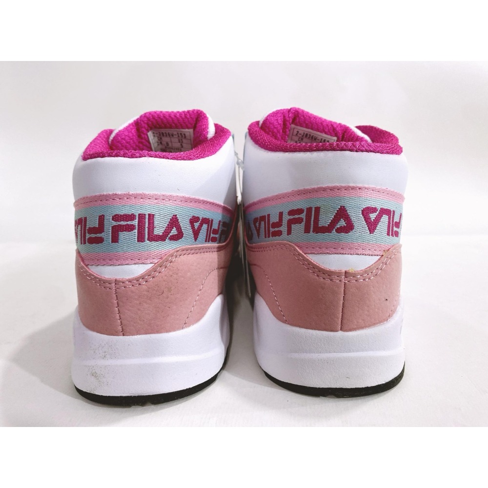 金英鞋坊~ FILA 女童 第2代全方位穩定系列機能慢跑鞋 台灣製造 3-J407W-533-粉黑 超低直購價950元-細節圖7