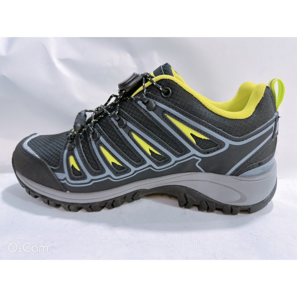 金英鞋坊~ GOODYEAR 男款旅行者專業多功能郊山防水戶外越野健行鞋 23405-黑綠 超低直購價890元-細節圖5