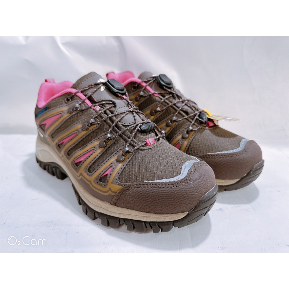 金英鞋坊~GOODYEAR 女款旅行者專業多功能郊山防水戶外越野健行鞋 22403-咖桃 超低直購價890元-細節圖3