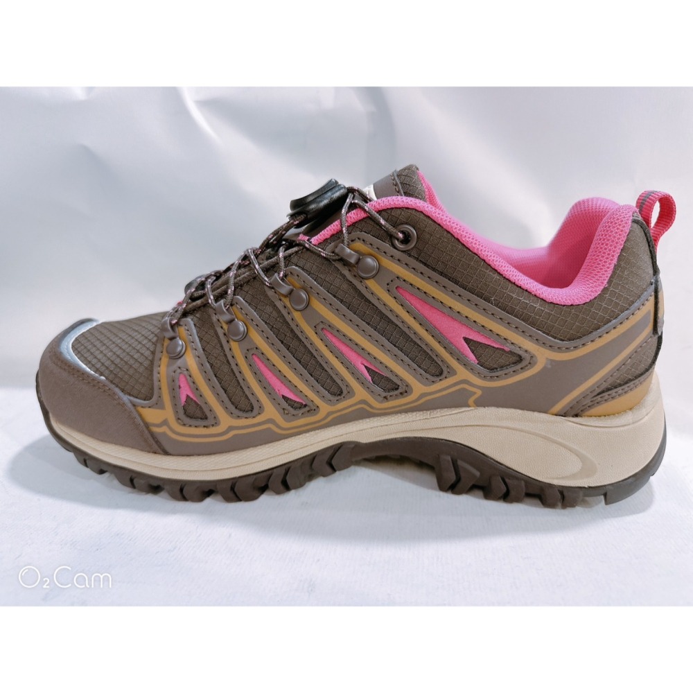 金英鞋坊~GOODYEAR 女款旅行者專業多功能郊山防水戶外越野健行鞋 22403-咖桃 超低直購價890元-細節圖4