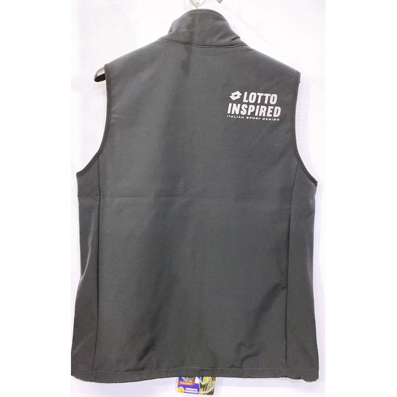 金英鞋坊-義大利第一品牌-LOTTO樂得男/女機能保暖功能背心3150黑 3155綠3158灰出清-490元-細節圖3