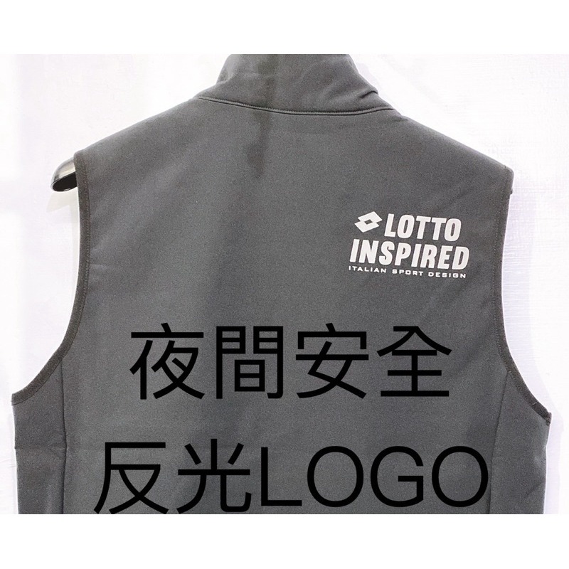 金英鞋坊-義大利第一品牌-LOTTO樂得男/女機能保暖功能背心3150黑 3155綠3158灰出清-490元-細節圖5