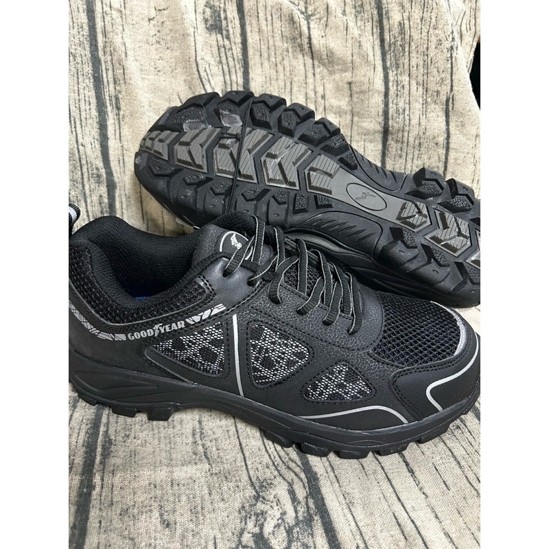 金英鞋坊~GOODYEAR 固特異 男款多功能國家認證鋼頭安全鞋03960-黑 超低直購價690元-細節圖2