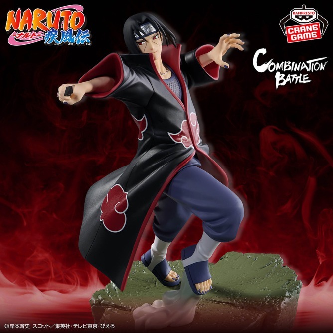 日版 NARUTO 火影忍者 疾風伝 Combination Battle- 佐助 鼬 約15cm-規格圖4