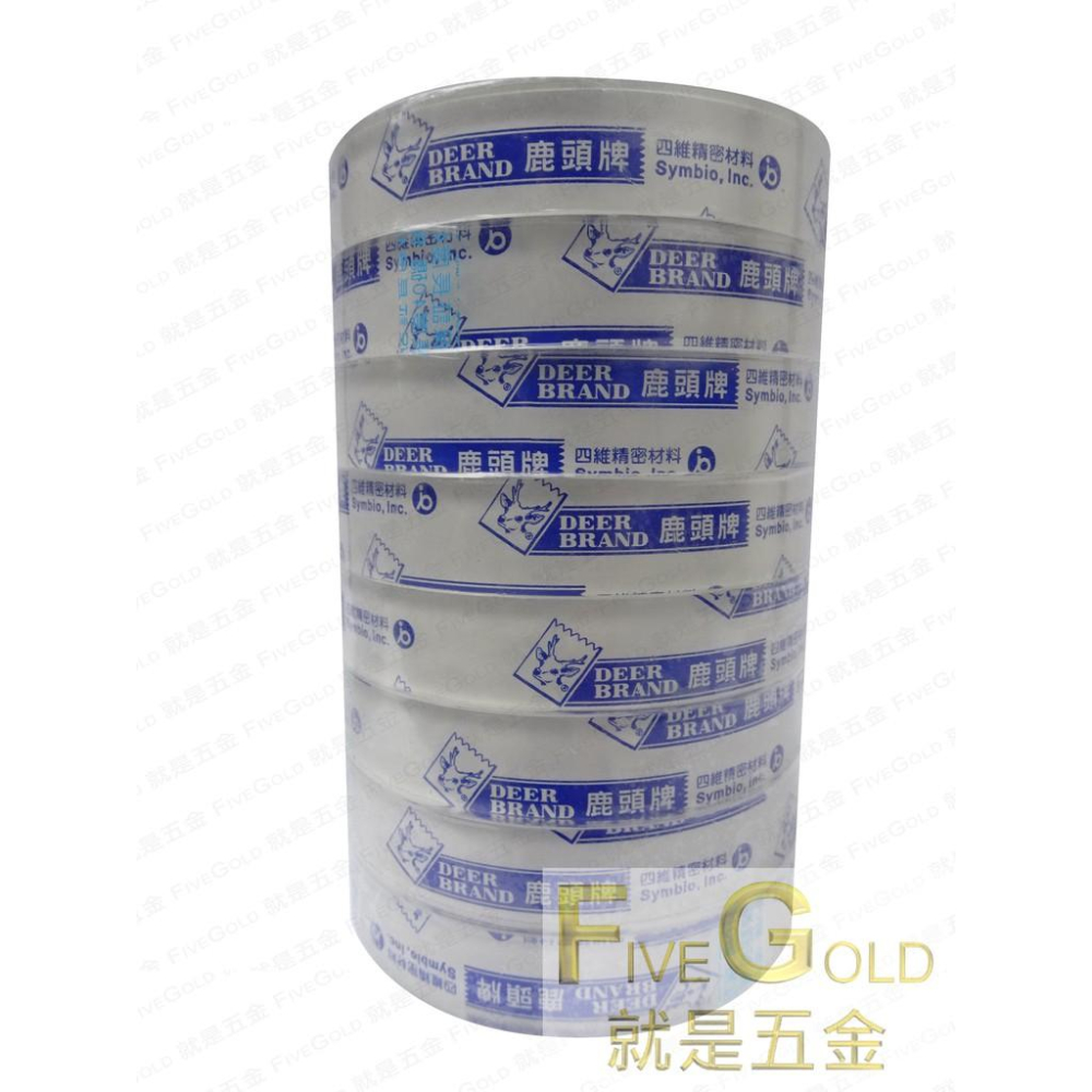 透明封口帶 4分(12mm) 6分(18mm) 8分(24mm) OPP  文具膠帶 四維膠帶  #就是五金 黏貼修補-細節圖2