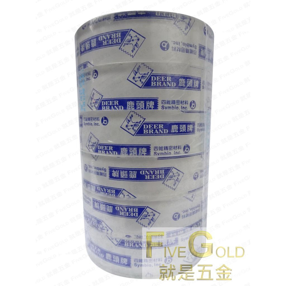 透明封口帶 4分(12mm) 6分(18mm) 8分(24mm) OPP  文具膠帶 四維膠帶  #就是五金 黏貼修補-細節圖3