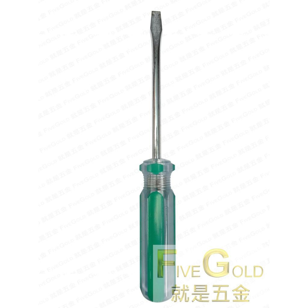 螺絲起子 107系列 4＂ 5＂ 6＂ 8＂  十字  一字 起子  #就是五金 手工具-細節圖2
