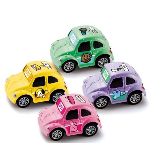 [BTS防彈]新光三越 X BT21聯名 宇宙明星 BTS防彈少年團 嚕嚕車 玩具車迴力車宇宙販賣機週年慶「集點滿額贈」-細節圖2