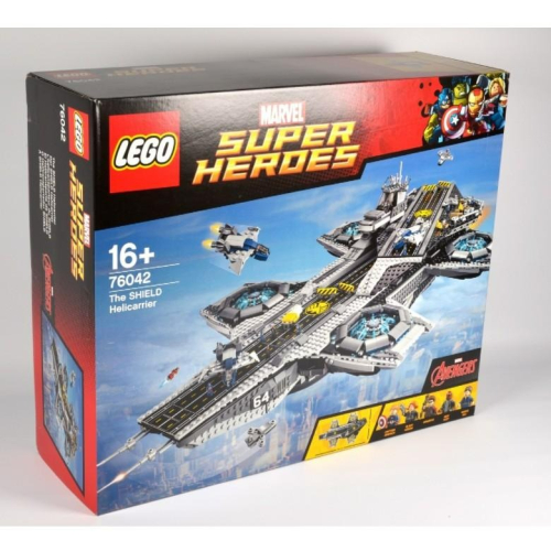 Lego 樂高 76042 MARVEL漫威 神盾局航空母艦 全新壓盒復仇者The Shield Helicarrier