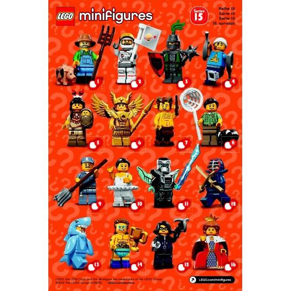 LEGO 樂高 15代人偶包 單售14號 摔角冠軍 全新 71011 minifigures seaeon 15 十五代-細節圖2