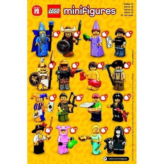 LEGO 樂高 12代 人偶包 單售10號恐龍獵人 全新 71007  minifigures seaeon12 十二代-細節圖2