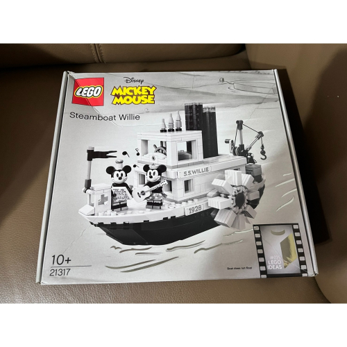LEGO 樂高 21317 米奇的威利號蒸汽船 盒損 全新未拆 絕版品 Steamboat Willie米奇米妮迪士尼