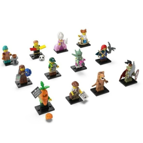 LEGO 樂高 24代 人偶包 全新 71037 全套12隻minifigures seaeon24二十四代蘿蔔人太空人